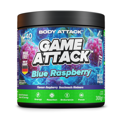 Game Attack Gaming Booster - Blue Raspberry
