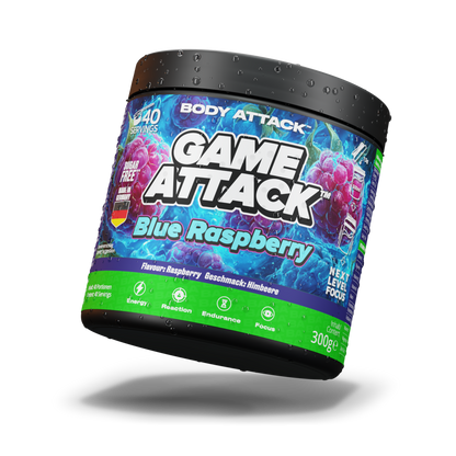 Game Attack Gaming Booster - Blue Raspberry
