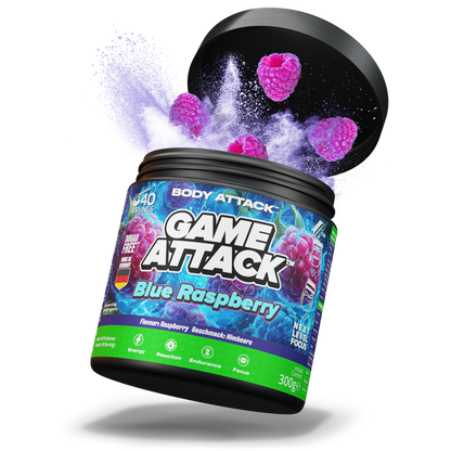 Game Attack Gaming Booster - Blue Raspberry