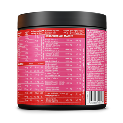 Game Attack Gaming Booster - Pink Grapefruit
