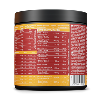 Game Attack Gaming Booster - Ice Tea Peach